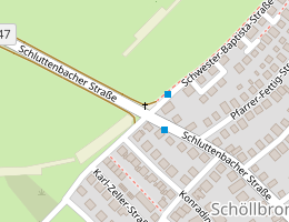 Lageplan mit Link zu openstreetmap.org