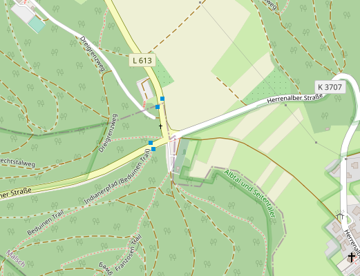 Lageplan mit Link zu openstreetmap.org