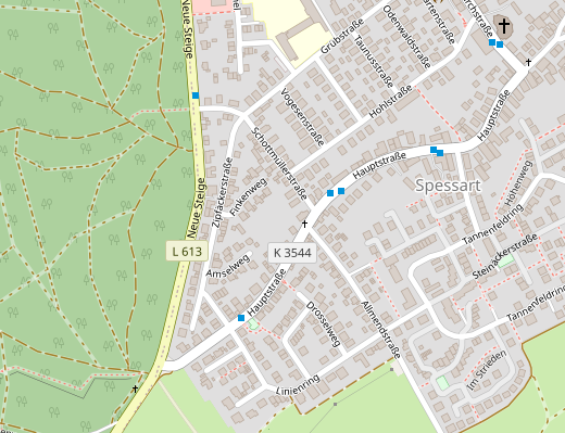 Lageplan mit Link zu openstreetmap.org