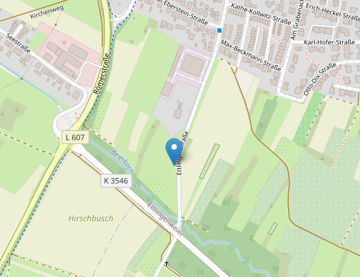 Lageplan mit Link zu openstreetmap.org