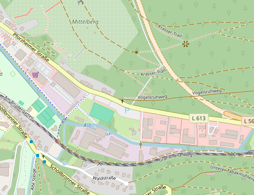 Lageplan mit Link zu openstreetmap.org