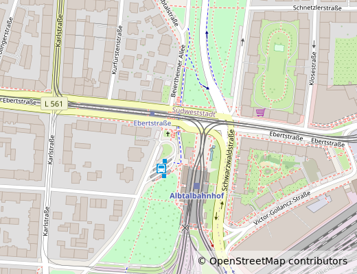 Lageplan mit Link zu openstreetmap.org